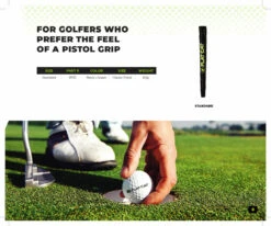 FLAT CAT PUTTER GRIP - PISTOL 7 FLAT CAT PUTTER GRIP - PISTOL -Golf Promotion Shop 57 2