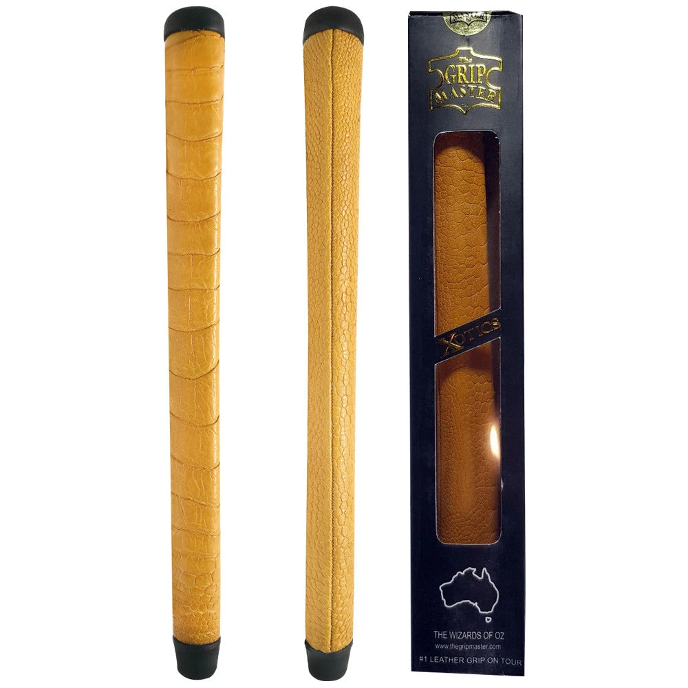 THE GRIP MASTER OSTRICH LEG SEWN PUTTER GRIPS 3 THE GRIP MASTER OSTRICH LEG SEWN PUTTER GRIPS - Image 3