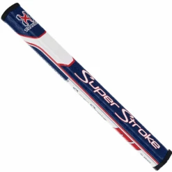 SUPERSTROKE TRAXION FLATSO 1.0 PUTTER GRIP -Golf Promotion Shop Flatso 1.0 Red White Blue