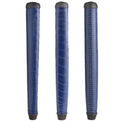 The Grip Master Ostrich Leg Navy Laced Putter -Golf Promotion Shop GGMXOLPADNV MAIN
