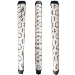 The Grip Master Russel's Viper White Laced Putter -Golf Promotion Shop GGMXRVPADWH Russel s Viper White Laced Putter Paddle