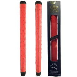 THE GRIP MASTER OSTRICH BODY SEWN PUTTER GRIPS -Golf Promotion Shop GU5xxwxrQsO7INePAI9u xotics ostrich body red