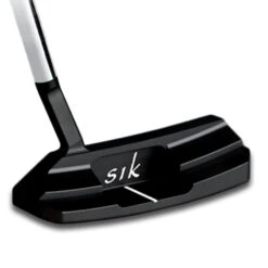 SIK JO PUTTER MATTE BLACK - RH ASSEMBLED (LINE BACK FLANGE) -Golf Promotion Shop JO Putter Matte Black slant neck
