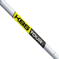 KBS TOUR CUSTOM WHITE PEARL WEDGE SHAFTS (0.355) 15 KBS TOUR CUSTOM WHITE PEARL WEDGE SHAFTS (0.355) -Golf Promotion Shop KBS TOUR CUSTOM WHITE PEARL WEDGE SHAFTS yellow