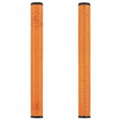 GRIP MASTER SIGNATURE CABRETTA LACED FL27 (NON-TAPER 2.0) PUTTER GRIPS -Golf Promotion Shop Signature Laced Putter FL27 Orange