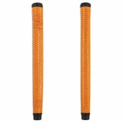 GRIP MASTER SIGNATURE CABRETTA LACED MIDSIZE PUTTER GRIPS -Golf Promotion Shop Signature Laced Putter Midsize Orange