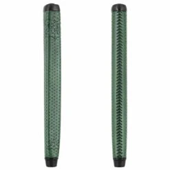 GRIP MASTER SIGNATURE CABRETTA LACED PADDLE PUTTER GRIPS -Golf Promotion Shop Signature Laced Putter Paddle Dark Green