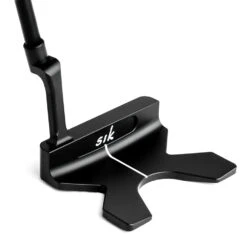 SIK FLO PUTTER MATTE BLACK - RH ASSEMBLED (LINE BACK FLANGE)