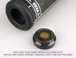 JUMBOMAX STR8 TECH ULTRALITE SWING GRIPS -Golf Promotion Shop arcoss sensor and butt end closeup ret 62301.1620765139.900.900