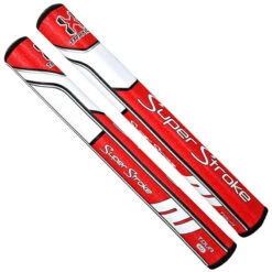 SUPERSTROKE TRAXION TOUR 3.0 PUTTER GRIPS -Golf Promotion Shop red white