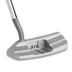 SIK JO PUTTER - RH ASSEMBLED (LINE BACK FLANGE) -Golf Promotion Shop sik jo Swept Neck