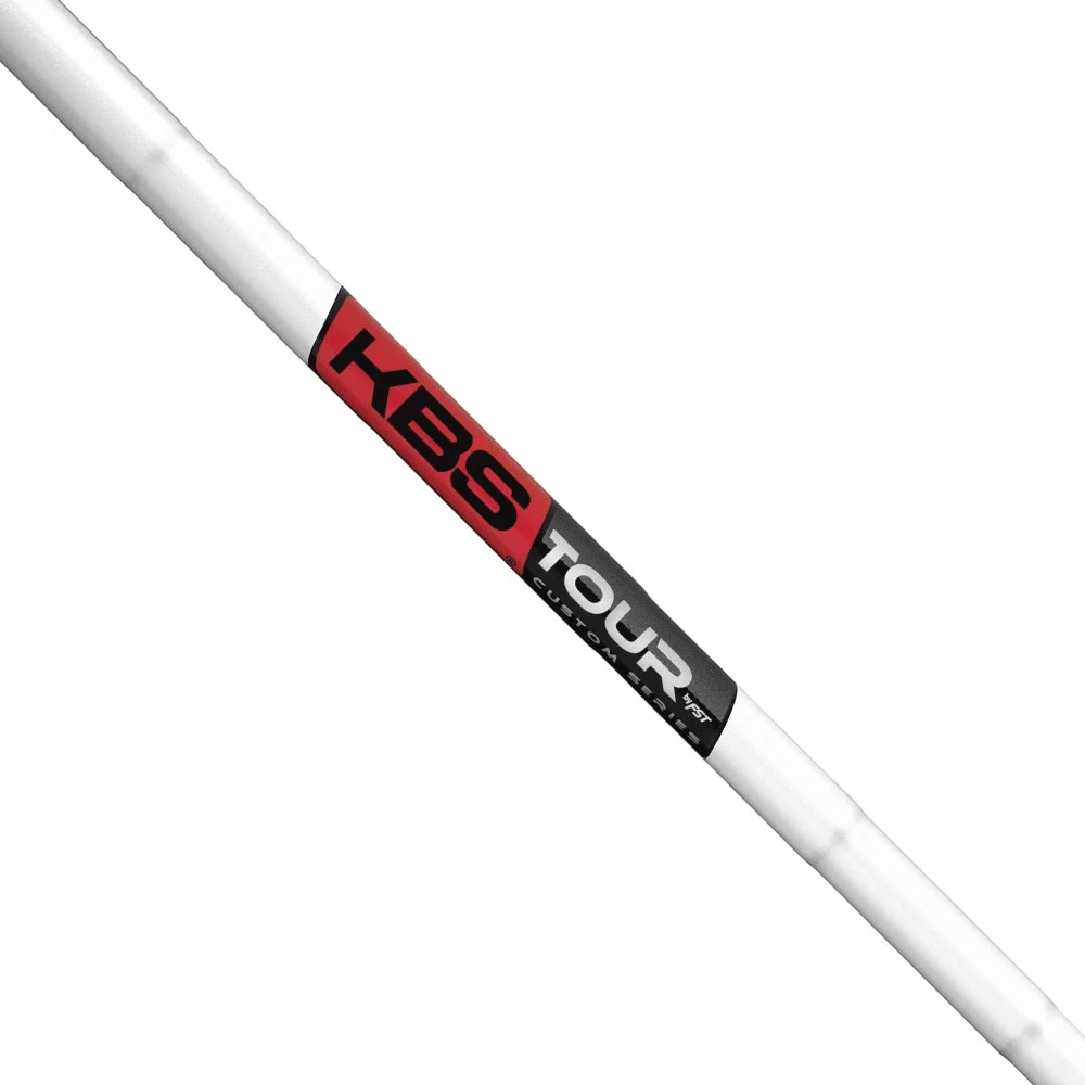 KBS TOUR CUSTOM WHITE PEARL/SIGNATURE RED SHAFTS (.355) 1 KBS TOUR CUSTOM WHITE PEARL/SIGNATURE RED SHAFTS (.355)
