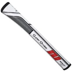 SUPERSTROKE TRAXION PISTOL GT 2.0 PUTTER GRIPS -Golf Promotion Shop white red gray 2